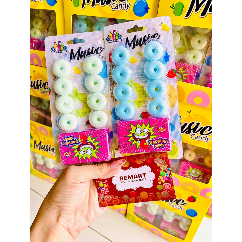 LỐC KẸO THỔI SÁO MUSIC CANDY NHẬT BẢN