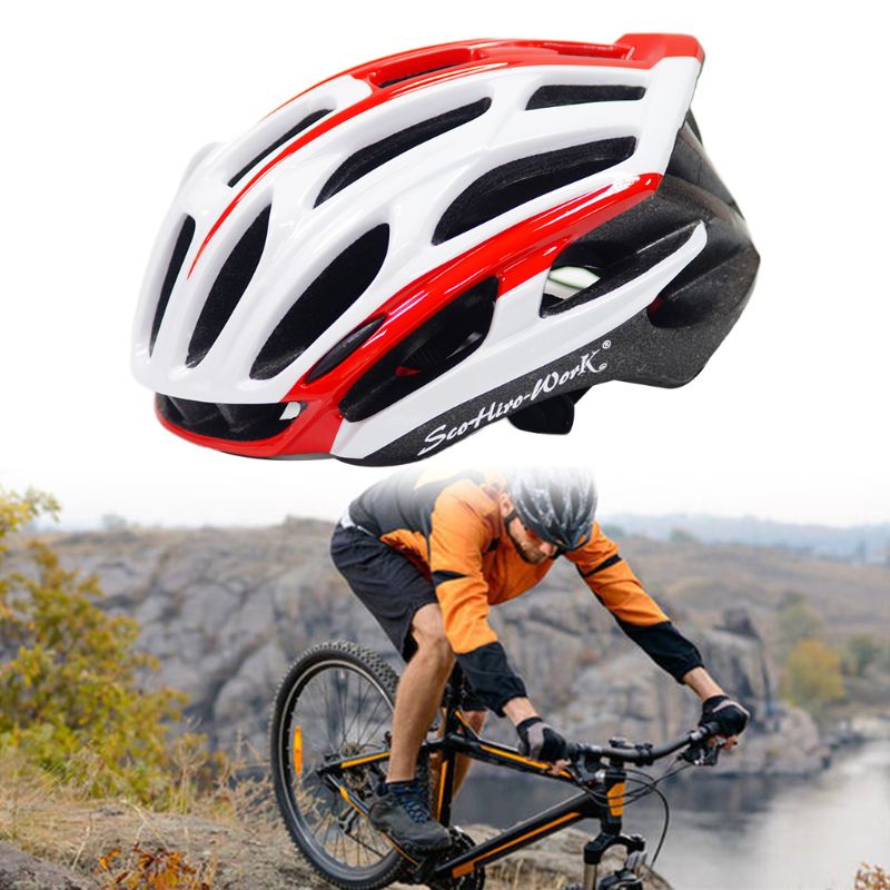 Mũ Bảo Hiểm Tích Hợp Nón Bảo Hiểm Thoáng Khí Trọng Lượng Nhẹ Dùng Khi Đi Xe Đạp Leo Núi Cho Nam Và Nữ