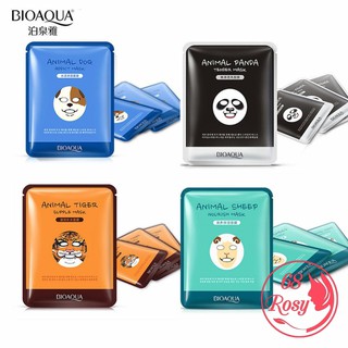 Miếng Mặt nạ Bioaqua Gấu Vịt thỏ Facial Moisturizing Animal Mask