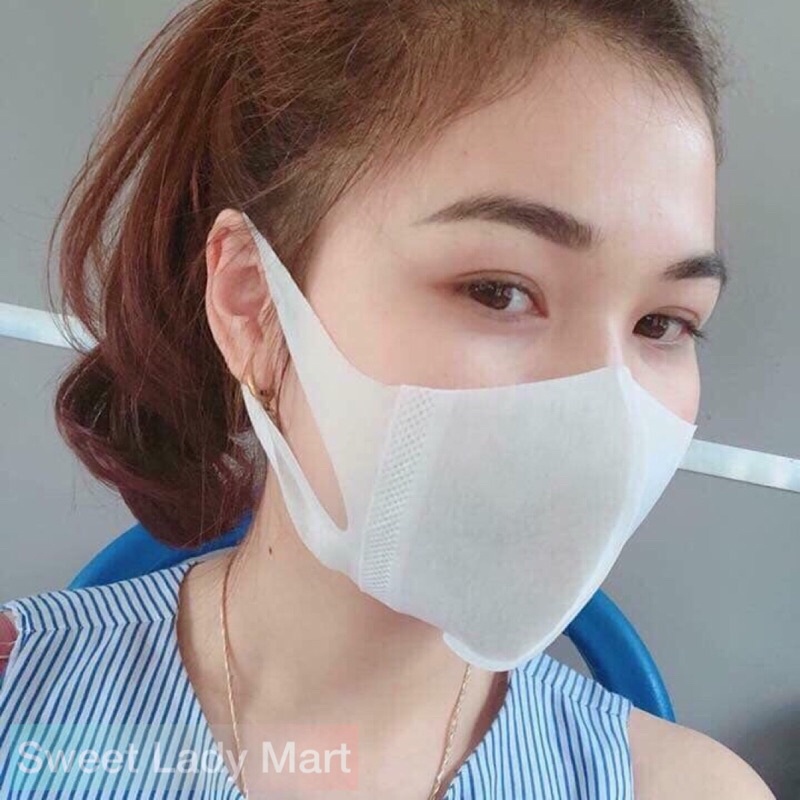 {RẺ NHẤT} 10 Chiếc Khẩu Trang 3D Mask Kháng Khuẩn Chính Hãng Công Ty Cao Cấp