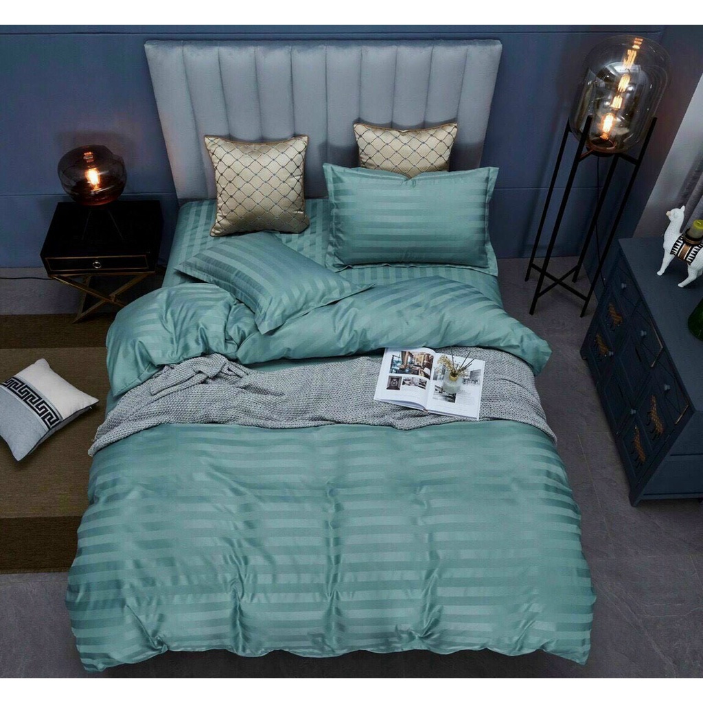 Bộ Chăn Ga Gối Cotton 3F Cao Cấp - sét 4 món chuyên Decor Homesaty