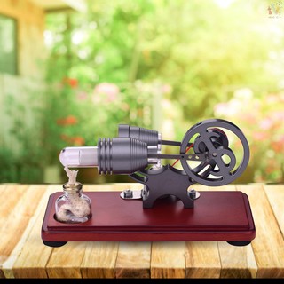 Mô Hình Động Cơ Stirling Có Đèn Led Nhiều Màu Sắc Độc Đáo