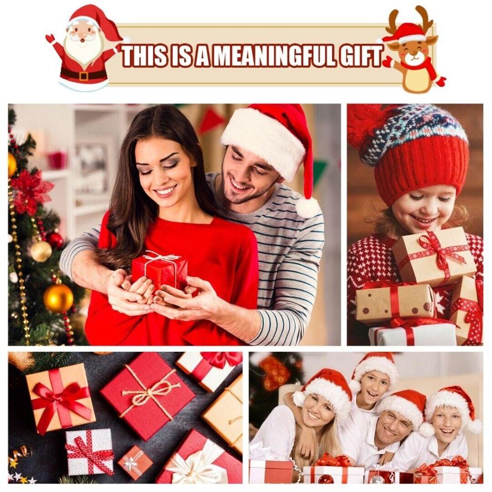 Set 24 Vịt Cao Su Trang Trí Giáng Sinh Năm Mới