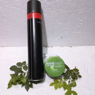 COMBO Gôm xịt tóc Luxurious  Sáp vuốt tóc Kanfa