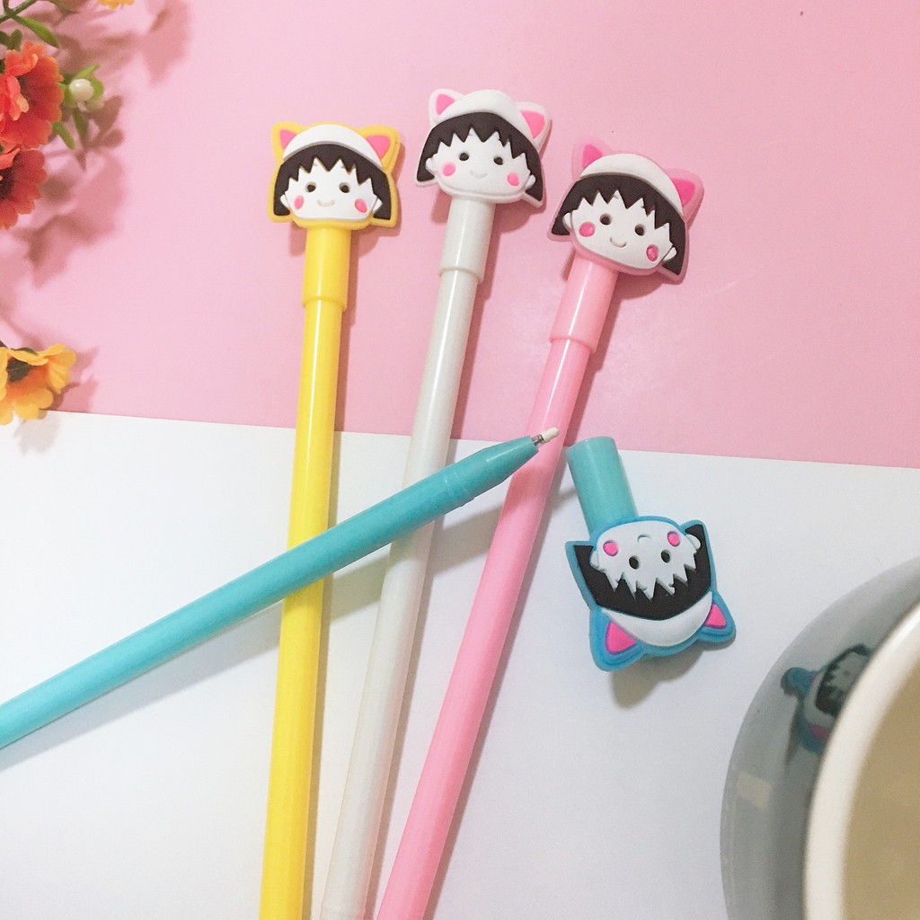 Bút xinh Kawaii hoạt hình Maruko cute giá tốt sỉ bút M0404