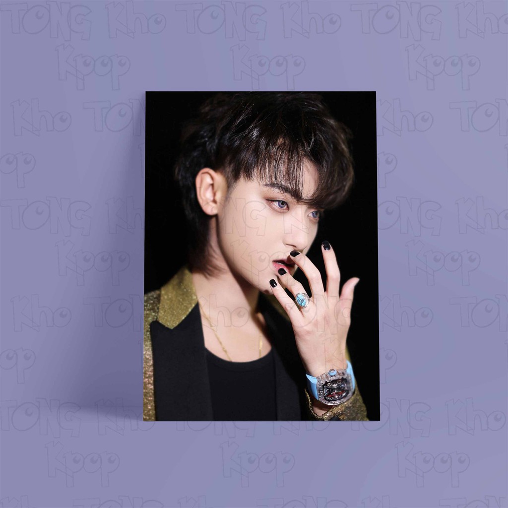 (NHIỀU MẪU) Tấm Postcard cao cấp giấy 260gsm in hình HOÀNG TỬ THAO idol Cpop ảnh đẹp mẫu