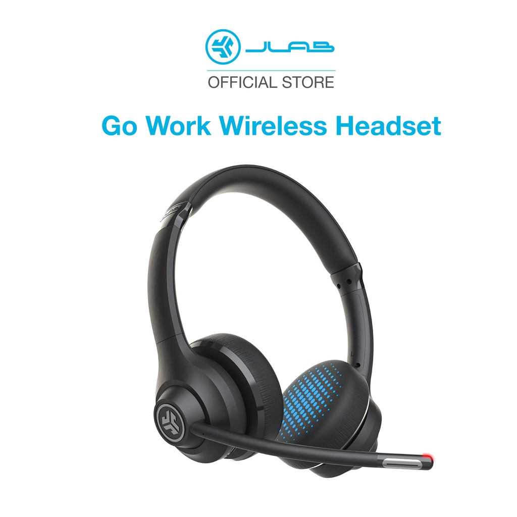 Tai nghe chụp tai có mic không dây Jlab GO WORK Wireless - Hàng chính hãng