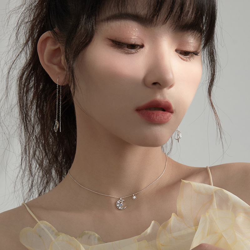 Thời trang mới vòng cổ cho nữ mặt trăng sao vòng cổ