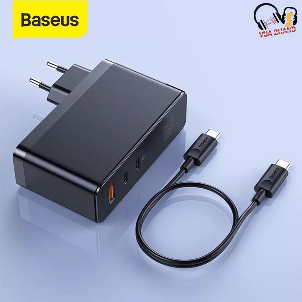 [Mã SKAMAP6 giảm 8% đơn 250k]Bộ sạc nhanh đa năng Baseus GaNQuick Charger 120W