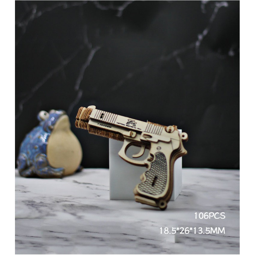 Đồ chơi lắp ghép gỗ 3D Mô hình Đồ chơi quân Sự Laser