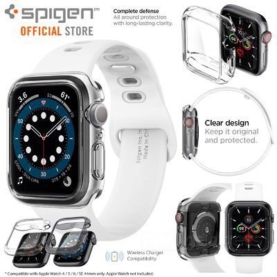 Ốp Trong Suốt Spigen Apple Watch Series SE / 6 / 5 / 4 (44/42mm) Spigen Ultra Hybrid