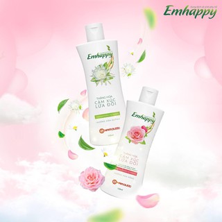 Dung dịch vệ sinh phụ nữ Emhappy (Hương Hoa Hồng)