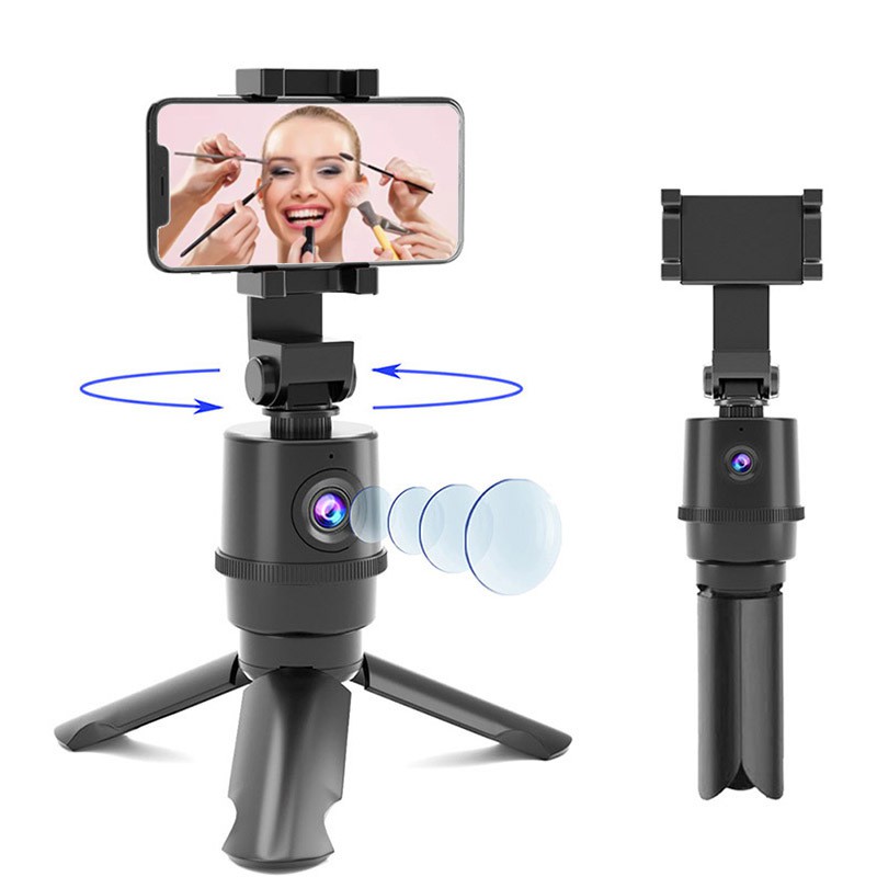 ✤Camera theo dõi đối tượng PTZ thông minh 360 xuyên biên giới Gậy tự sướng phát sóng trực tiếp Giá đỡ điện thoại di động
