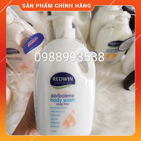 SỮA TẮM REDWIN SORBOLENE BODY WASH 1 LÍT
