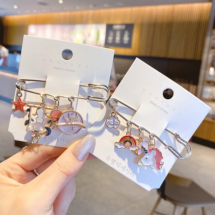 Trâm Cài Áo Phong Cách Hàn Quốc Độc Đáo