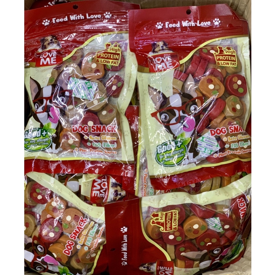 🇹🇭Snack LOVEME Dạng Thanh Que Mềm Nhiều Vị - LOVE ME SNACKS 450g