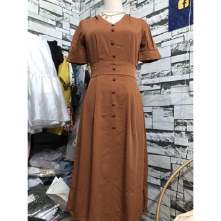 Váy công sở cổ v