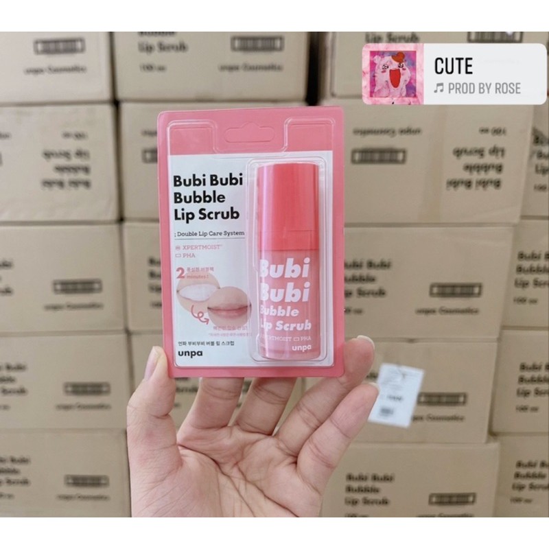 Tẩy Tế Bào Chết Môi Bubibubi Lip MẪU MỚI NHẤT 2021 [1 Chai 12ml] | BigBuy360 - bigbuy360.vn