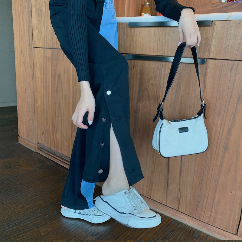 Quần Jeans Dài Phối Màu Thời Trang Dành Cho Nữ | BigBuy360 - bigbuy360.vn