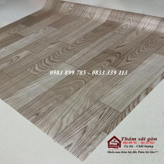 [1mx1m] THẢM NHỰA SIMILI VÂN GỔ NHÁM KHỔ 1m