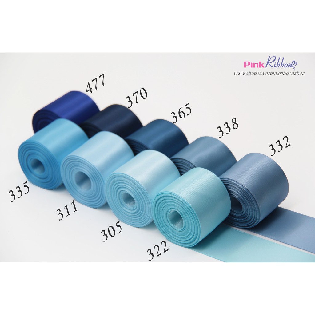 Ruy băng Satin loại đẹp - Cuộn 5Mét - Link 6/12