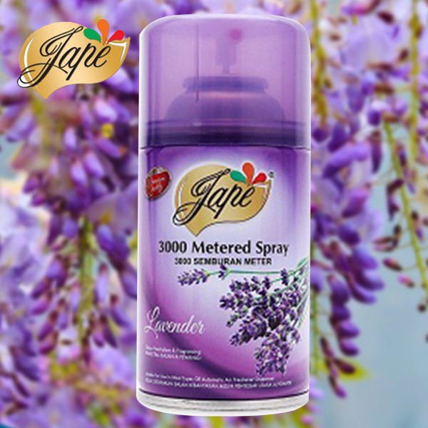 Lõi xịt thơm phòng Jape hương Lavender thơm mát dịu nhẹ, chống ẩm mốc - Bình Refill  - 300ml