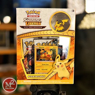 Hộp thẻ bài Pokemon Pin Collection - Phiên bản huy hiệu Pikachu