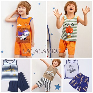 [XẢ LỖ TOÀN BỘ] SHEIN Bộ ba lỗ cho bé trai