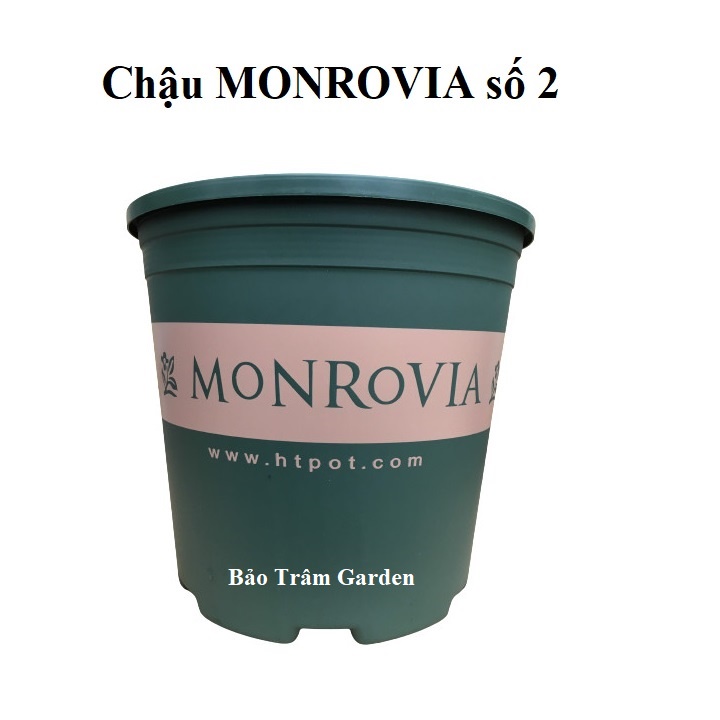 Chậu nhựa trồng cây cao cấp MONROVIA cỡ số 2 dung tích 2 Gallon ( 7,6L)