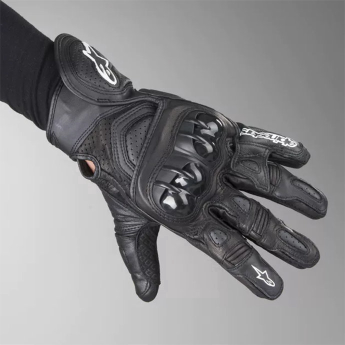 Alpinestars GPX GP-X Đàn ông Phụ nữ Găng tay Xe máy Đua xe Da toàn ngón Găng tay Đường phố Xe đạp Knig