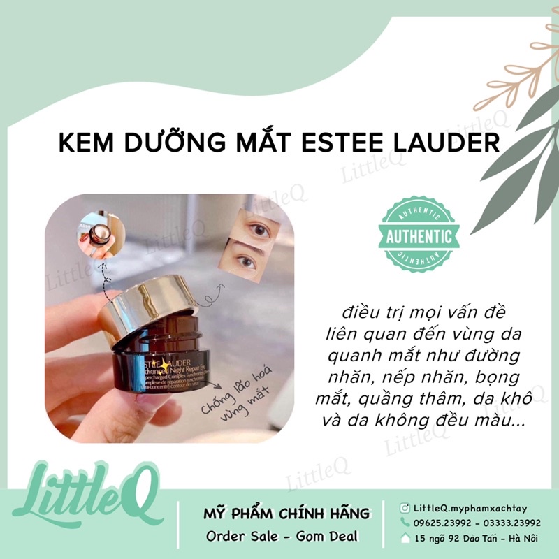 KEM DƯỠNG MẮT ESTEE LAUDER 5ml GIẢM THÂM NHĂN MẮT