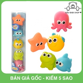 Set 5 con đồ chơi tắm phun nước Winfun 7118NL chính hãng
