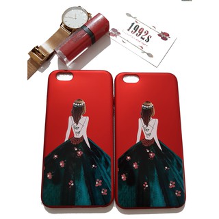 Ốp lưng iphone 6plus/ 7plus - cô gái
