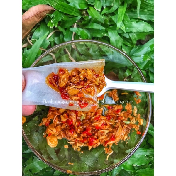 [SIÊU NGON] Bánh Tráng Phơi Sương Sate Muối Hành Phi - Ngon Cay Chuẩn Vị