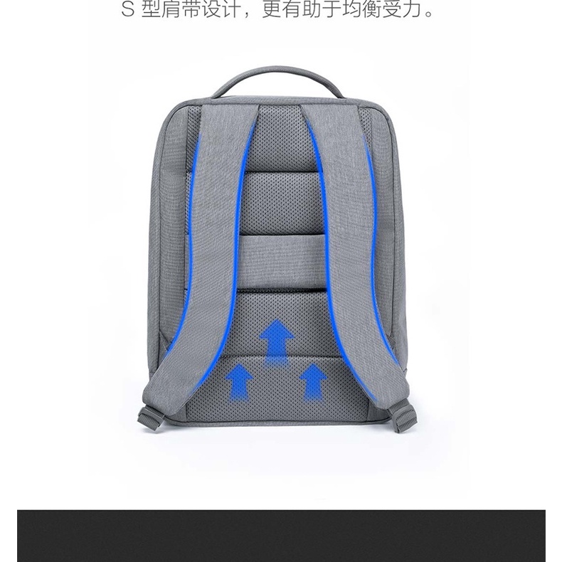 Balo chống sốc Laptop Macbook Xiaomi Urban Life Style 2 dáng đẹp, nhiều ngăn