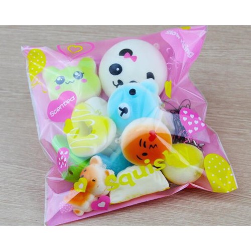 Set 10 đồ chơi bóp tay hình thú dễ thương