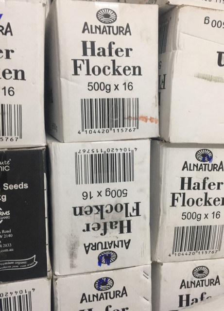 500g Yến Mạch Đức Hafer Flocken Cán dẹt