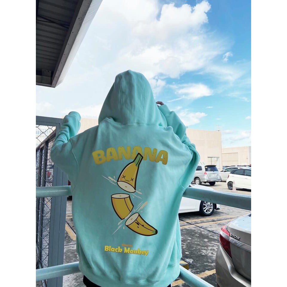 Áo Hoodie Nỉ Form Rộng Hình Banana Chuối Cute - Unisex-HươngSu-(PVN524) | BigBuy360 - bigbuy360.vn