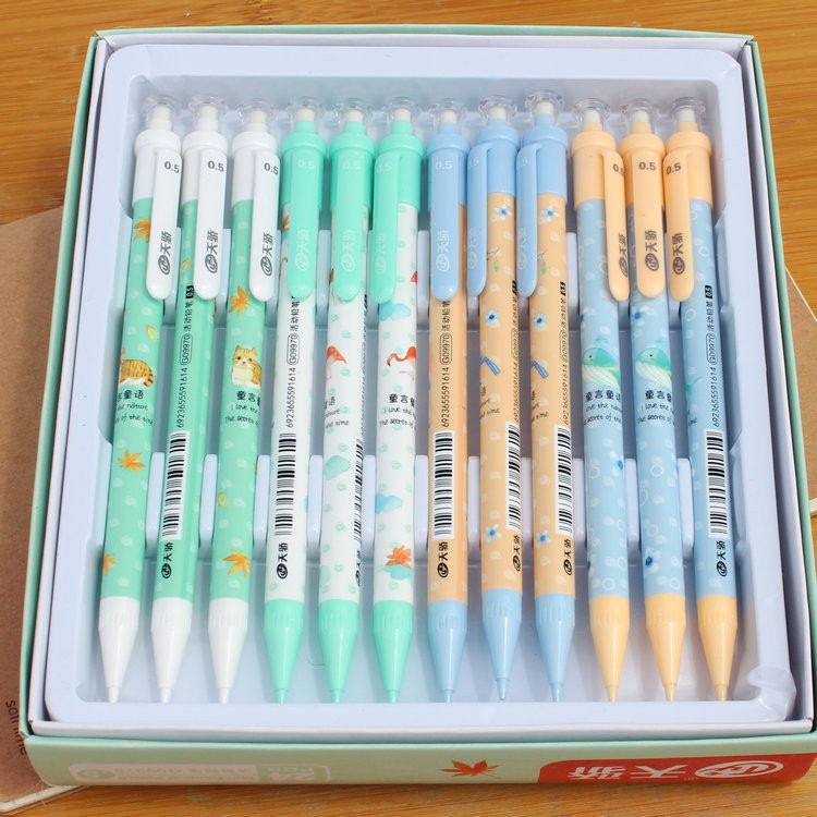 [Hàng HOT] Một chiếc Bút chì kim siêu kute nhiều mẫu khác nhau loại 0,5mm và 0,7mm