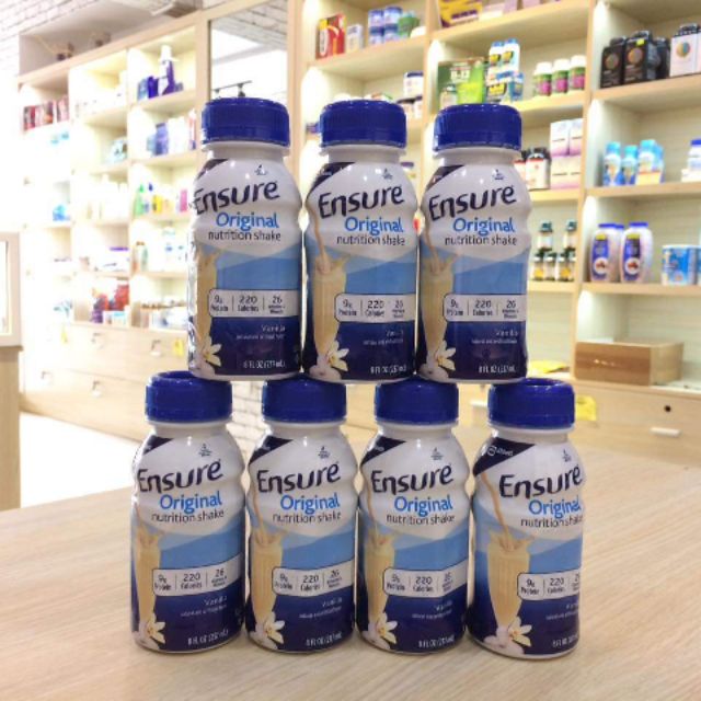 ( date 4/2022) ensure nước thùng 30 chai