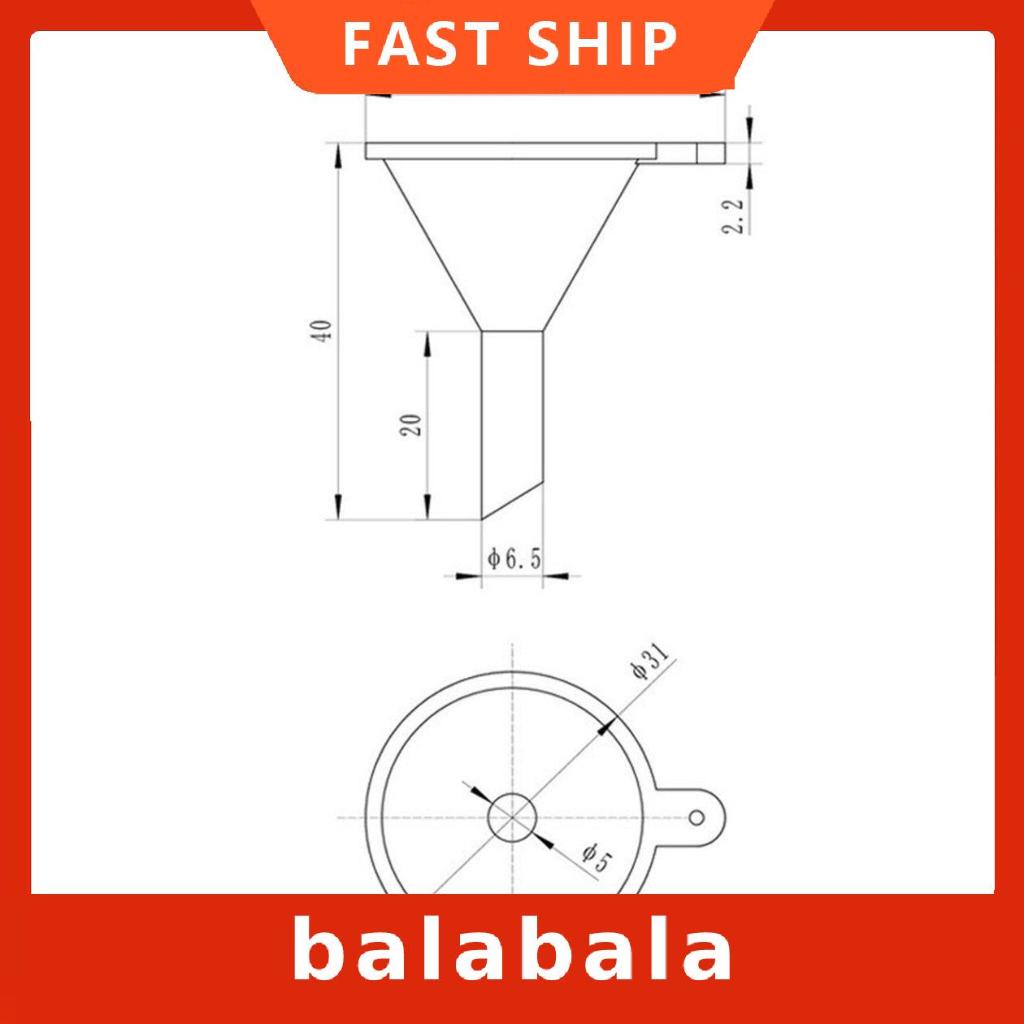 Phễu nhựa mini dùng để rót chất lỏng tiện dụng