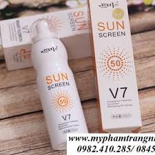 Xịt chống nắng Hàn Quốc Sun Screen V7 SPF50+