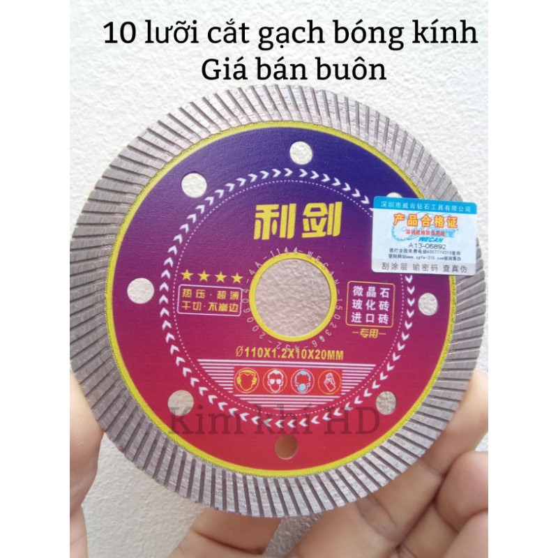 bộ 10 lưỡi cắt gạch men đa năng (giá bán buôn)