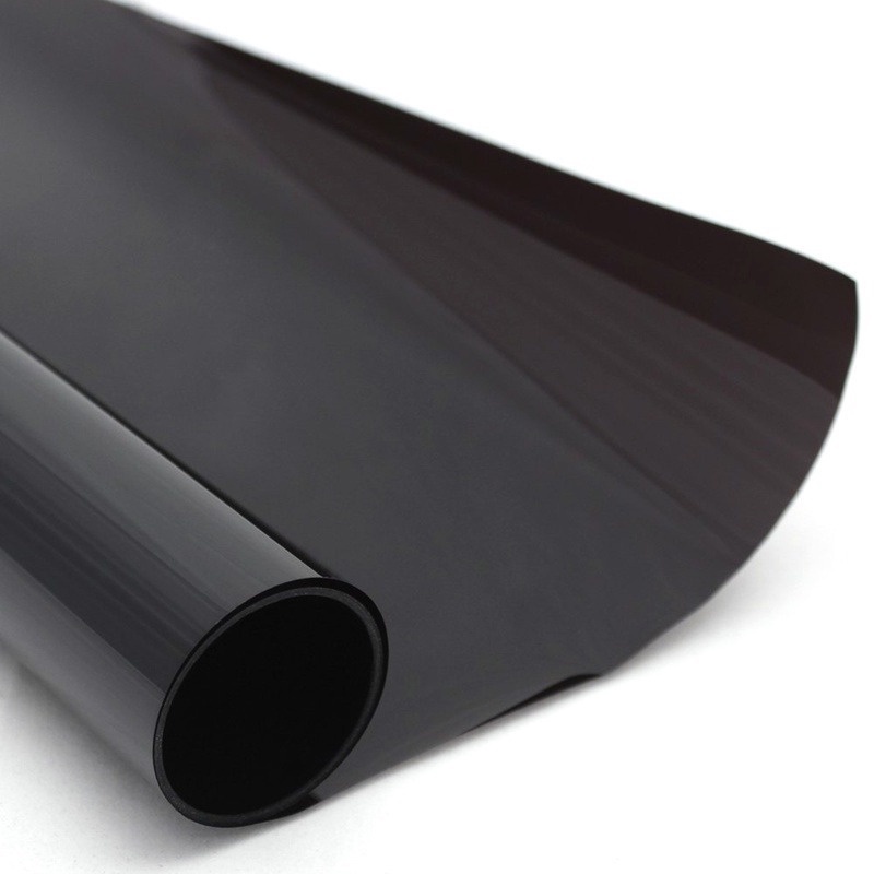 Miếng Dán Chống Nắng/ Chống Thấm Nước 20X150Cm 5% VL Màu Đen Cho Cửa Sổ Xe Hơi