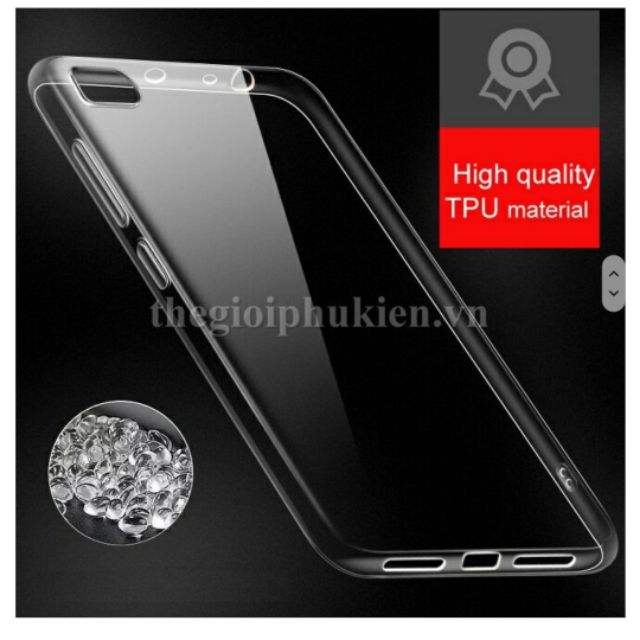 Ốp lưng dẻo Xiaomi Mi Max 2 Trong suốt