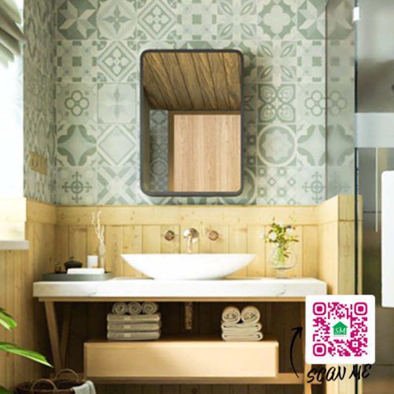 TỦ GƯƠNG TREO TƯỜNG PHÒNG TẮM SMHOME NT08
