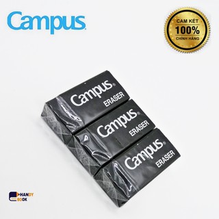 [1 cục] Gôm - Tẩy Màu Đen Campus