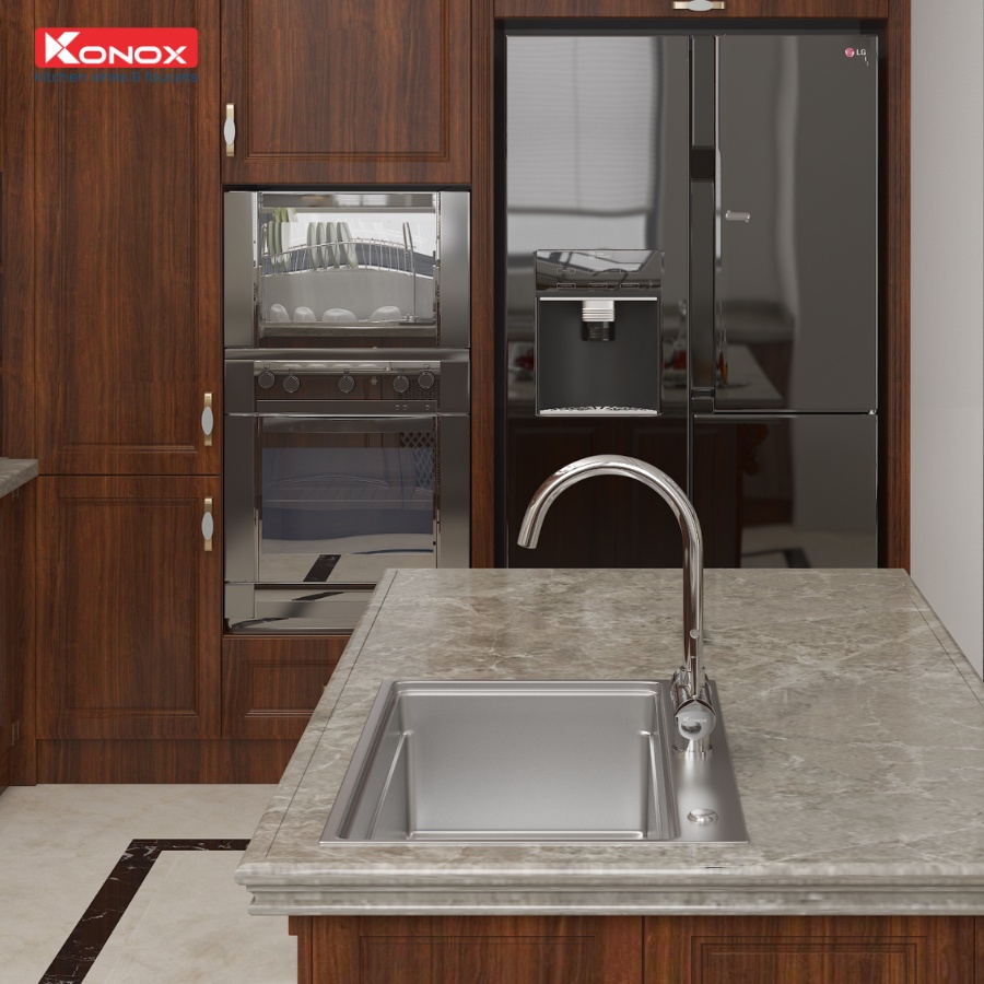 Chậu rửa bát inox KONOX Overmount Sink - KN7548SO