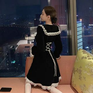 [ Ord ] Váy nhung ullzang 2019