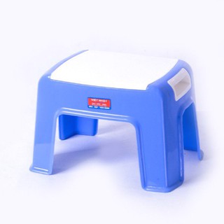 ghế đẩu xổm 2 màu ( ghế nhựa thấp)